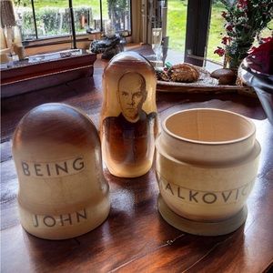 Being John Malkovich Movie Promo Nesting Dolls Russian matryoshka prototype